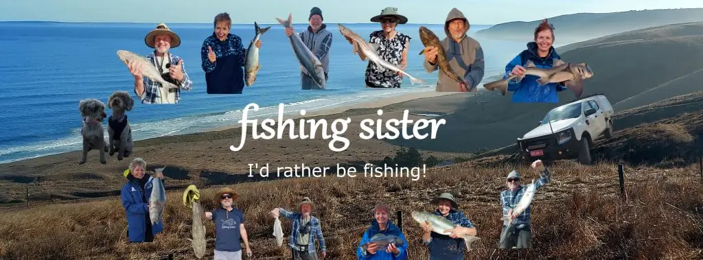 fishing sister Web Page Banner