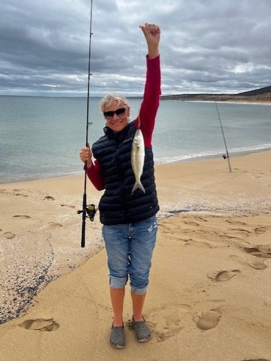 Picture of an Australian Salmon caught off Greenly Beach SA