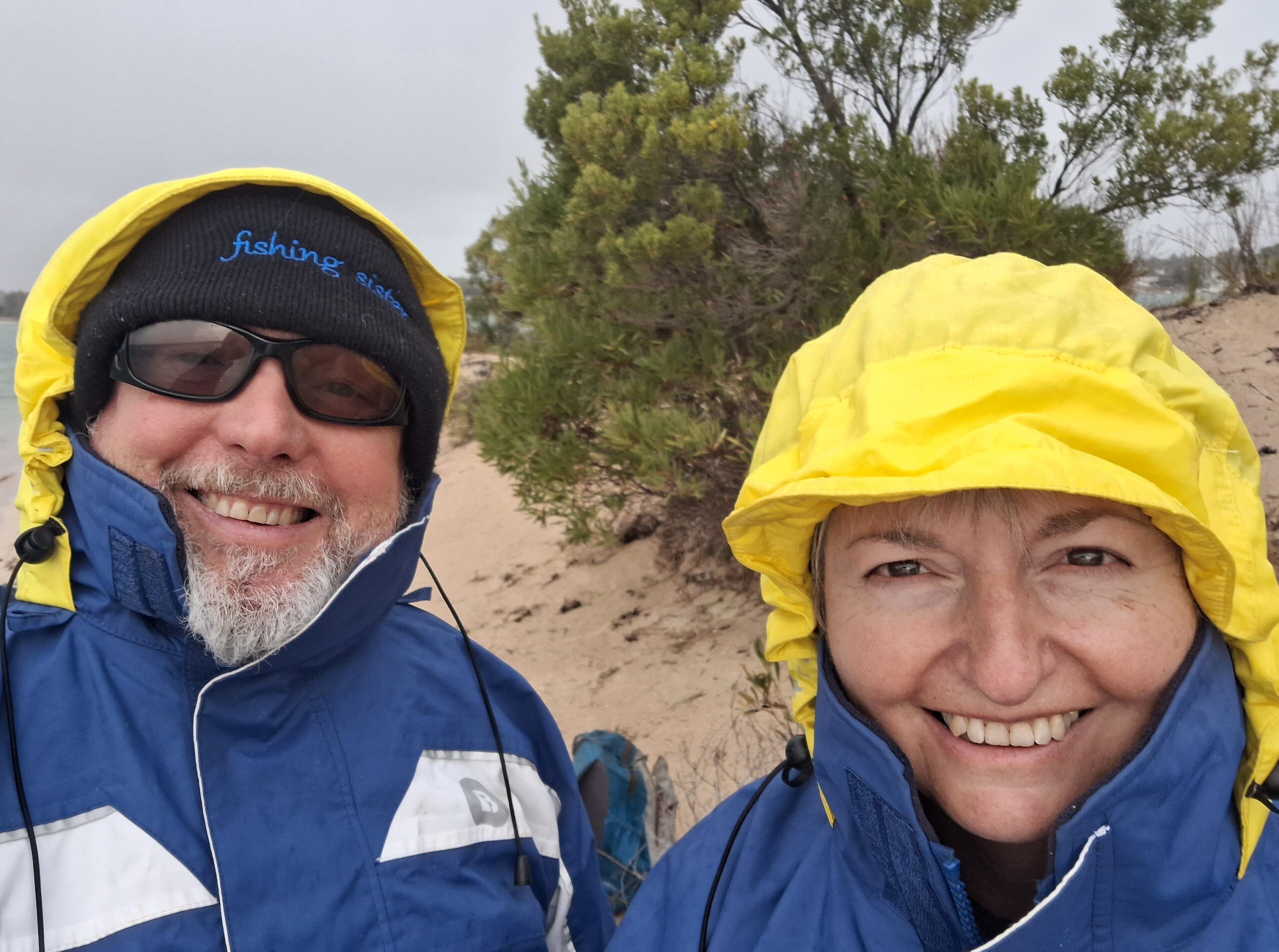 Phoot of what to where when fishing in the rain